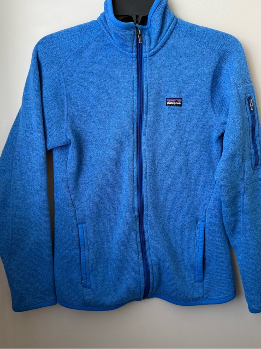 Patagonia Better Women's Bright Blue Utility Fleece Full-zip Jacket